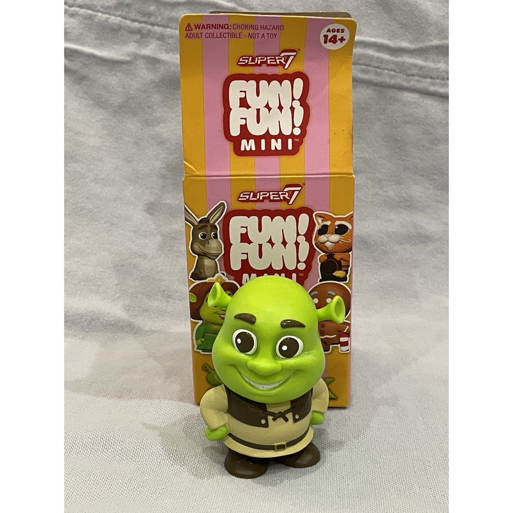 NEW Super7 Fun! Fun! Mini Shrek Blind Box 2.5" Figure - Shrek (1/6)